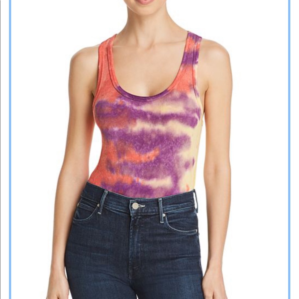 Agolde tie dye bodysuit